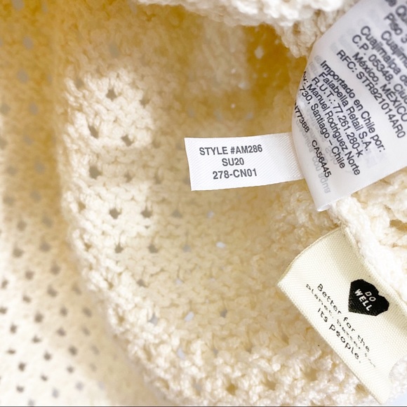 NEW Madewell Open Stitch Austen Knit Sweater Top - Picture 10 of 11